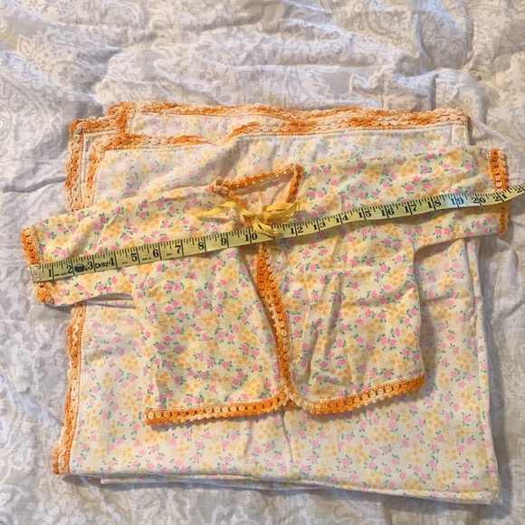 Vintage Baby Blanket and Sweater - Picture 4 of 5